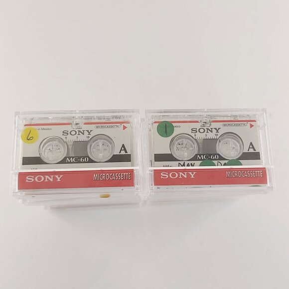 Sony Micro cassettes MC-60 lot of 12 - Picture 3 of 6